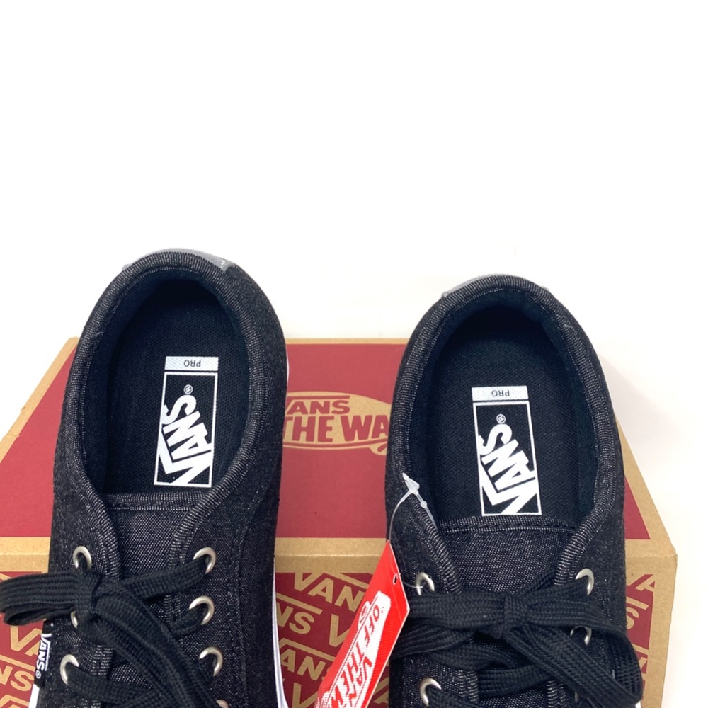 VANS Shoes Men's Size VN0A38CGRY8 Sneakers Chukka Low Denim Black Pewter White - Picture 5 of 8